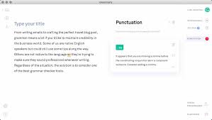Advantage of using tools for checking grammar in the document