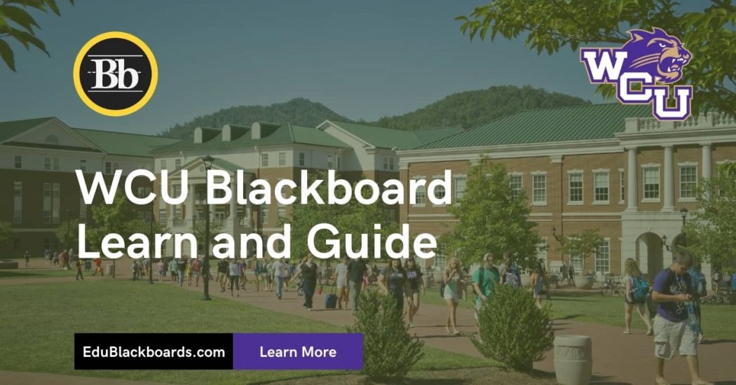 WCU Blackboard Learn & Login Guide